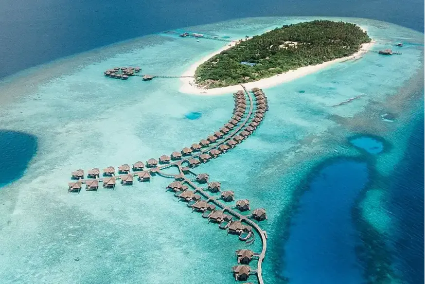 Exclusive island buyout at Vakkaru Maldives Residence offering complete privacy for corporate retreats, summits, and large celebrations.