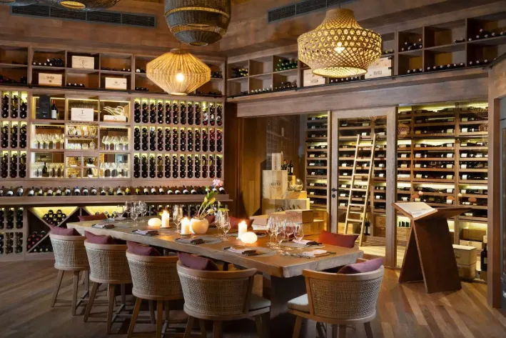 Vakkaru Maldives Reserve with curated wine tastings and sommelier-led pairings