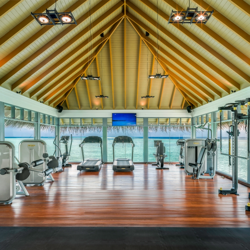 Vakkaru Maldives over water fitness centre
