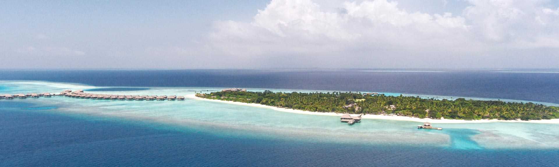 Vakkaru Maldives Island Ariel View