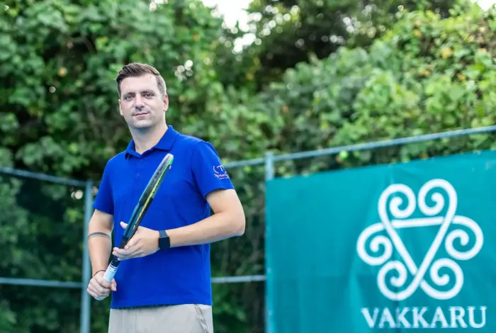 Vakkaru Maldives Welcomes Miha Plesnik as New Resident Tennis Coach