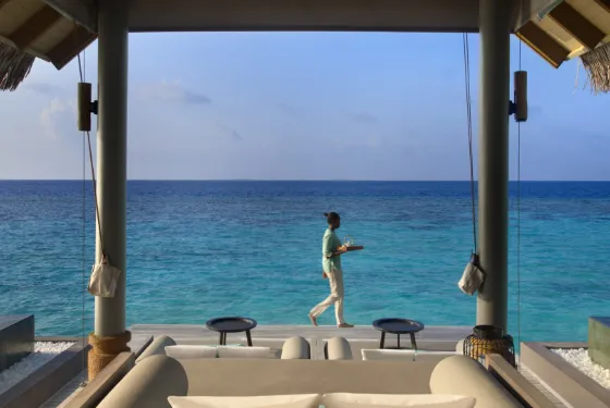 Salon treatment at Vakkaru Maldives with facials, hair and grooming services