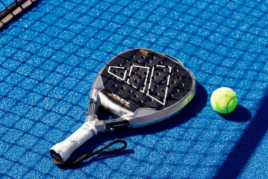 Padel court at Vakkaru Maldives for social play.