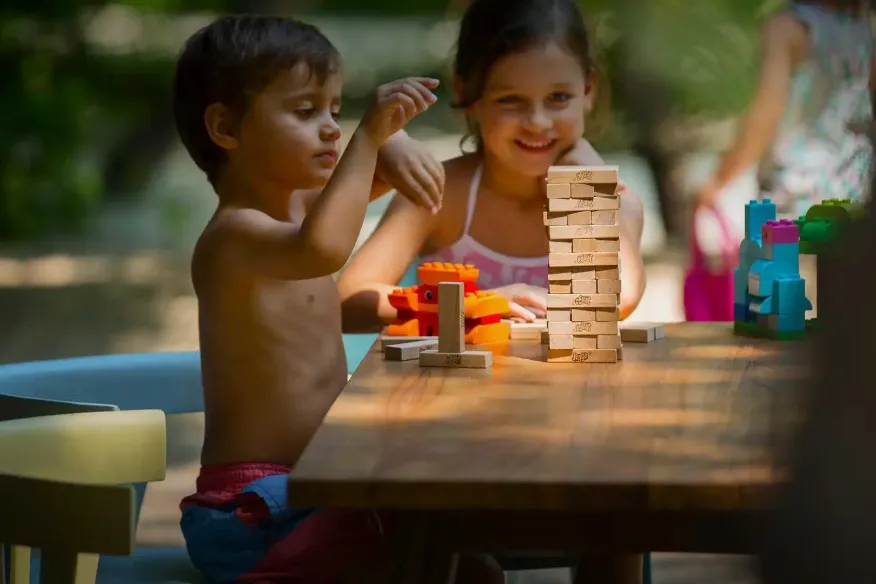 Parrotfish Club Vakkaru Maldives with creative indoor play